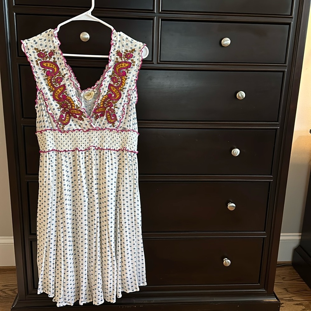 Beautiful Anthropologie cotton dress